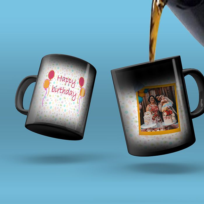Unravel the surprise of this magic mug with hot water