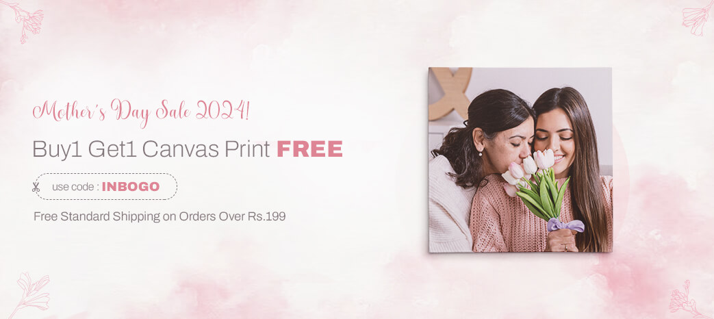 Buy 1 Get 1 Canvas Print Free - MOTHER’S DAY SALE 2024!