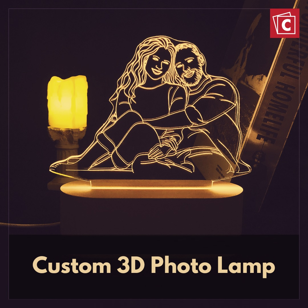 Custom 3D Photo Lamp