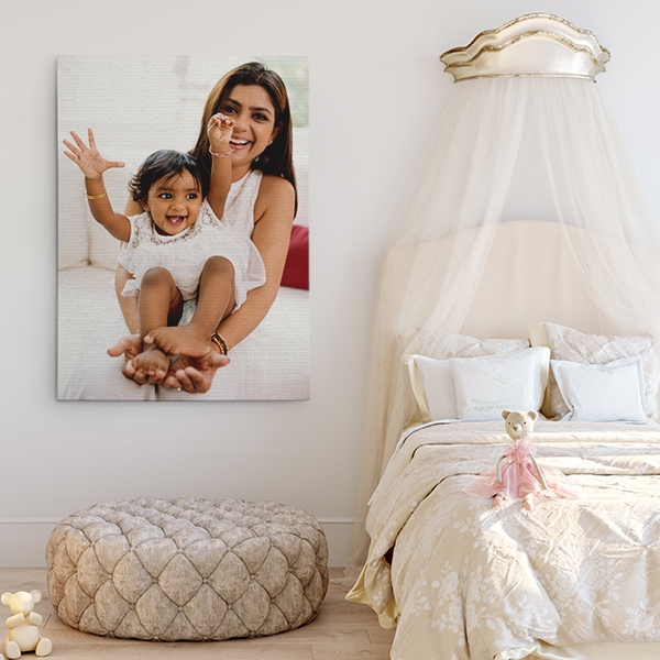 Be with your child canvas print