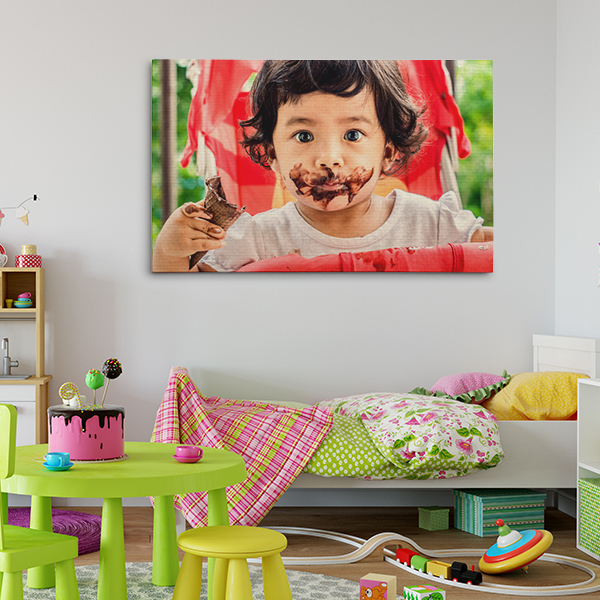 Crazy mealtimes of your baby Photo Print