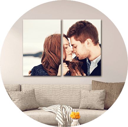 Choose your space for canvas wall art