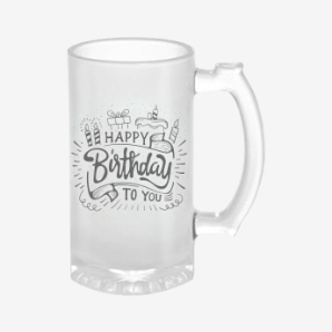 Personalised beer mug birthday india