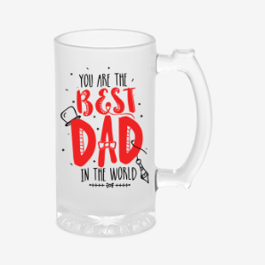 Personalised beer mug for dad india