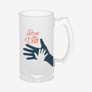 Personalised dad beer mug india