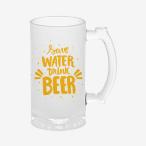 Personalised pint beer mug with handle india