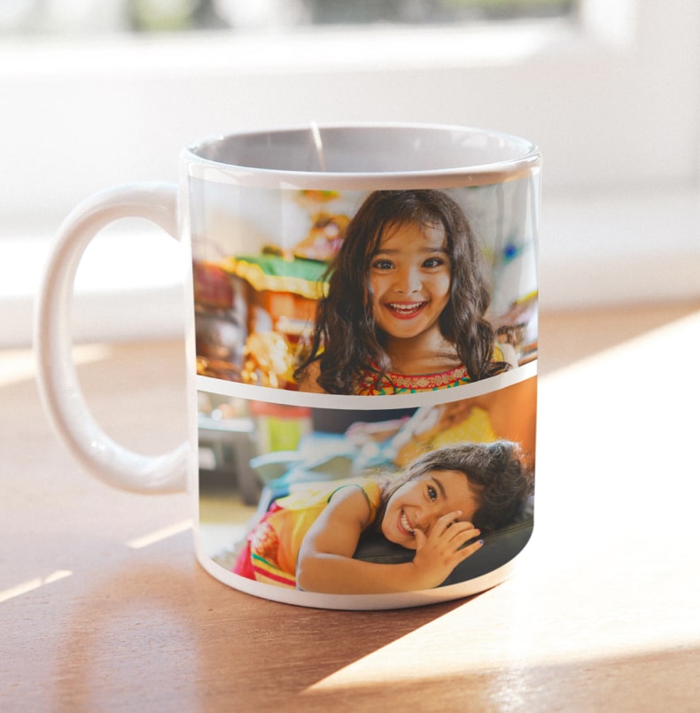 Custom Collage Photo Mugs