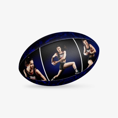 Three Photos on Rugby Ball